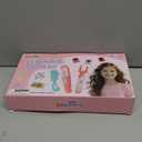 Dreamon 51 Pcs Hair Styling Tools - Hair Gem Stamper Kit and Automatic Hair Braider - Bling Hair Jewels for Girl with Reusable Shining Diamonds and Hair Chalk - Hair Salon Toys Christmas Birthday Gift