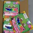 D-FantiX 24 Packs Fruit Scented Washable Markers Bulk, 288 Count Coloring Markers for Kids Party Favors, Preschool Classroom Must Haves and Rewards, Back to School Supplies for Girls Boys