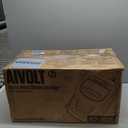 AIVOLT Electric Wood Chipper, 15-Amp Chipper Shredder, 1.8" Cutting Capacity, 12 Gal Anti-Blowout Bag, 2 Extra SK5 Blades, 18:1 Mulching Ratio for Yard Waste, Composting & Garden