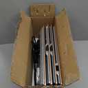 FEPPO Electric Warming Tray, 4-in-1 Food Warmers for Parties Buffet with 10 Temp Settings and Timer, 33"x15" Glass Surface Warming Mat for Food, Modular Buffet Hot Plates for Catering and Gatherings (Black&gold)