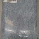 Treatmentex Blackout Linen Curtains for Living Room, Aqua Blue 40" Wide, 95" Length Long Curtains, 2 Panels Set, Farmhouse Burlap Texture Thermal Insulated Privacy Window Drapes for Bedroom Guestroom