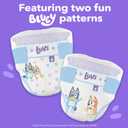 Luvs Size 1 Baby Diapers, Platinum Protection Bluey Diapers for Day & Night, Size 1, 294 Count 