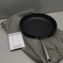 Misen Nonstick Frying Pan - Premium Skillet with PFOA-Free Coating - Ideal for Omelettes, Eggs, and Induction Cooking - Durable Aluminum Core, Warp-Resistant Design, and Oven-Safe to 450F - 12"