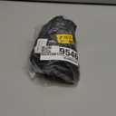 WAYMAKER Women's Mock Turtle Neck Polka Dot Sheer Mesh Puff Long Sleeve Bodysuit Blouses Tops Shirts (Large, Black)