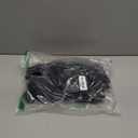 BMJL Women's High Waisted Bikini Sets Retro Swim Skirt Tummy Control Swimsuits Mesh Sarong Wraps Bathing Suits 2025 (Large, Black)