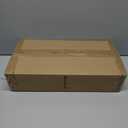 Dual Monitor Stand with Built-in Power Outlet, Vertical Stack Freestanding Monitor Mount for 13-32 inch Flat Curved Computer Screen, Metal Base, Height Adjustable, Max VESA 100x100mm