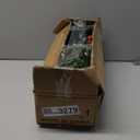 Christmas Garland with Lights - 9FT Pre-Lit Flocked Garland with 30 LED Bulbs, Red Berries, Pine Cones, Artificial Pine Battery Operated Garland for Fireplace, Staircase, Indoor & Outdoor Decoration