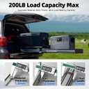 Thickened 200Lbs Heavy Duty Drawer Slides 1 Pair 22 Full Extension Ball Bearing Sliding Rails Kitchen Cabinet RV Runners Shelf Tool Box Tracks Glides (1/2" Thick, 22" L)