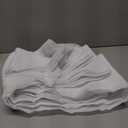 MYSTIC-HOME Sheer Curtains White 84 Inches Long, Window Treatments Rod Pocket Drapes for Living Room, Bedroom, Semi Crinkle Voile Extra Wide Curtains for Yard, Villa, Parlor, 108"x 84"