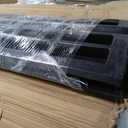 Pyle Car Vehicle Curbside Driveway Ramp - 4ft Heavy Duty Rubber Threshold Bridge Tracks Curb Ramps, 2 Pieces Set (for Car, Truck, Scooter, Bike, Motorcycle, Wheelchair Mobility), Black