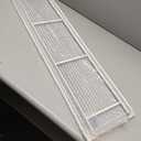 Linear Bar Air Grille 36" X 8", Aluminum Air Supply/Return Grilles,Easy Air Flow,Removable Grille/Door-HVAC Air Vent Cover,White [Outer Dimensions: 36.8"w X 8.8"h]