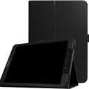 Tablet Cover for Samsung Galaxy Tab S3 9.7 SMT-820 SM-T825C SM-T827V,Ultra Slim Folio Stand Lightweight Leather Case for Samsung Galaxy Tab S3 9.7" T820 T825 T827 (Li-Black)