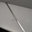 Frameless Shower Door Support Bar, Stainless Steel Wall-to-Glass Support Arm to Fixed Shower Glass Panel, for 1/4"-3/8" (6-10 mm) Door, 180° Pivot & Stow-Flat Mode (Brushed Nickel, 31.5-inch(800mm))