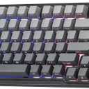 Redragon K686 PRO 98 Keys Wireless Gasket RGB Gaming Keyboard, 3-Mode PBT Mechanical Keyboard w/Hot-Swap South-Facing RGB Socket, Dedicated Knob Control & 5-Layer Noise Dampening, Gradient PBT Keycaps (Concrete Jungle)