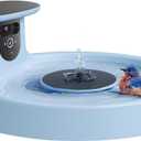 Birdfy Smart Bird Bath with Camera Solar Powered & Fountain, Dual-Lens Camera for Wildbird Watching, Auto Capture Bird Videos & Motion Detection - AI Lifetime Version