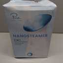 Pure Daily Care NanoSteamer Large 3-in-1 Nano Ionic Facial Steamer with Precise Temp Control - Humidifier - Unclogs Pores - Blackheads - Spa Quality - Bonus 5 Piece Stainless Steel Skin Kit (Teal)