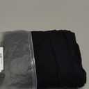 Pudolla Men's Cotton Yoga Sweatpants Athletic Lounge Pants Open Bottom Casual Jersey Pants for Men with Pockets (Large, Black)