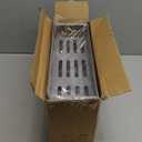 Magnetic Spice Rack for Refrigerator 4pack, Black Fridge Organizers And StorageSpice Rack Organizer, Magnetic Spice Rack Organizer For Refrigerator And Oven