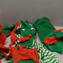 EraSpooky Elf Costume Men Christmas Santa Helper Fancy Dress Red and Green, Large
