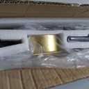 Battery Operated Modern Wall Sconce Set of Two, 23.6 Inch Gold