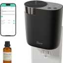 Plug in Diffuser - 800 Sq Ft,No Wobble Design,Secure Wall Fit,Timer Control&Scent Intensity Button,Bluetooth APP,Waterless Scent Diffusers Home,Essential Oil Plug in Wall Diffuser  Black