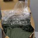 Bedsure Queen Comforter Set Dark Green - Bed in a Bag Queen Size Bedding 7 Pieces, Cationic Dyed Bed Set, Dark Green Soft Bedding for All Seasons Comforter with Sheets, Pillowcases & Shams