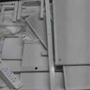 Furologee 60" White Office Computer Desk with 4 Drawers,Gaming Desk with LED Lights and Power Outlets,Long Desk with Fabric File Cabinet,Study Writing Work Table with Shelf for Bedroom Home Office