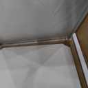 30x36 Inch Sliver Bathroom Mirror Metal Framed, HD Tempered Glass