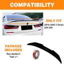 G20 PSM Trunk Spoiler. Suitable for The (2019-2025) 3 Series 320i 330i, Gloss Black Rear Spoiler.