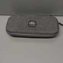 Hard Stethoscope Case, Large Stethoscope Carrying Case with ID Slot, Compatible with 3M Littmann/ADC/Omron/MDF Stethoscope Includes Mesh Pocket for Nurse Accessories (Volcanic Grey)