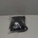 Black Mini Fridge Silicone Mat Prevent Water Leakage, 2Fx2F ,Fridge Drip Tray for protection Washing Machines, Dryer, Mini Fridge, Wine Cabinet