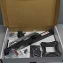 Barkan Tabletop TV Mount, 13-65 inch Swivel & Tilt Flat/Curved TV Stand Base, Holds Up to 36kg, Patented, Tempered Glass, Fits LED OLED LCD