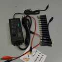 Universal Power Supply 3V~24V 3A 72W Adjustable Variable AC/DC Adapter Charger, 100V-240V AC to DC Converter with LED Voltage Display & 14 Tips & Polarity Converter & Test Lead
