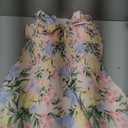 GRACE KARIN Women's 2026 Summer Floral Boho Dress Square Neck Strapped Swing A Line Sundress Beach Long Maxi Outfits, Size: S