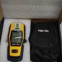 PREXISO 2-in-1 Stud Finder with Laser Level, Rechargeable Multi Surface Cross Line Laser & Wall Stud Scanners Tool for Hanging Frames & Picture, Wood Ac Wire Metal Studs Joist Pipe Detection