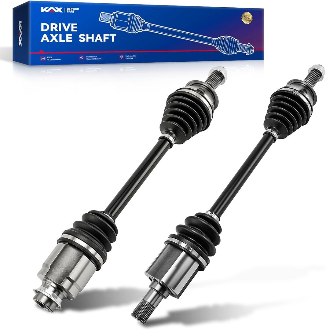 KAX Set of 2 Front CV Axle Shaft Assembly for Honda Accord