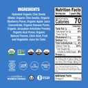 Mamma Chia Organic Prebiotic Squeeze Snack, Blueberry Acai, Fiber-Rich Prebiotic Gut Support, USDA Certified Organic, Non-GMO, Vegan, Gluten Free, 14 Ounce (Pack of 6) (EXP 08/12/27)