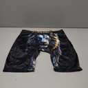 Arjen Kroos Men's Compression Shorts Athletic Workout Running Performance Underwear Long Boxer Briefs, L