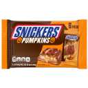 SNICKERS Pumpkins Milk Chocolate Halloween Candy Bar, Pumpkin Candy for Trick or Treat, Halloween Party Favors, Snacks and More 6 Pack, 1.1 Oz Expiry: 05/31/26
