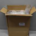 100 Pack Champagne Flutes Plastic, 4.5 oz Silver Glitter Plastic Disposable Stemware, Disposable Champagne Flutes for Party, Mimosa Bar, Wedding, Anniversary and Graduation