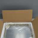 Perfume Vanity Mirror Tray - Durable Decorative Organizer for Dresser, Bedroom, Bathroom Countertops - Spacious 13.8x9.6x2.2 Inches, Scratch-Resistant - Gold