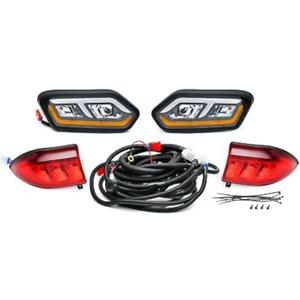 GTW Club Car Tempo Golf Cart LED Headlight & Taillight Kit | Automotive Style | Compatible with 2018-Up Models GTW Club Car Tempo Golf Cart LED Headlight & Taillight Kit | Automotive Style | Compatible with 2018-Up Models