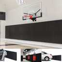 Gym Padding Wall Pads for Gym Wall Mats Basketball Wall Padding 2" Thick Foam Gym Wall Pad for Kids Wall Pad Protection, Waterproof Durable Wall Pads for Safety Colorful Wall Pad (Black)