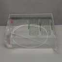 Aquarium Choice Acryli Made Liquid Storage Bucket Doing Pump Reservoir Container (4.7 * 7.4 * 10.9 Inch;5000ml/5LRed)
