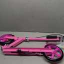 Scooters for Kids 8-12, Teens & Adults - Lightweight, Foldable, 8-Inch Big Wheels, Hand Brake & Bell, 4 Adjustable Height Levels, 240 lbs Max Load, Perfect for School, Campus and Park Rides