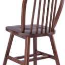 Winsome Windsor Chair, Solid Wood, Walnut Finish