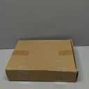 9.1" x 11.6" Outdoor Permit Brochure Holder Waterproof Wall Mount Literature Box with Lid Screws Clear Acrylic Document Holder Fits Letter Size A4 Flyers Booklets Pamphlets Includes "PERMIT" Decal