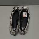 Delicato Bow Woven Ballet Flats, Size 11