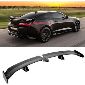 DREAMIZER Universal Spoiler,54 inch Car Spoiler Pro Style Trunk Spoiler Compatible with Toyota Corolla Honda Civic Nissan Altima and More, Carbon Fiber, 54 inch