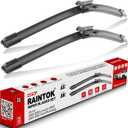 22" 20" Windshield Wiper Blades Replacement for 2013-2020 Lincoln MKZ / 2007-2021 Ford Mustang Original Factory Quality Front Wipers Blade Set for My Car - (Pack of 2)